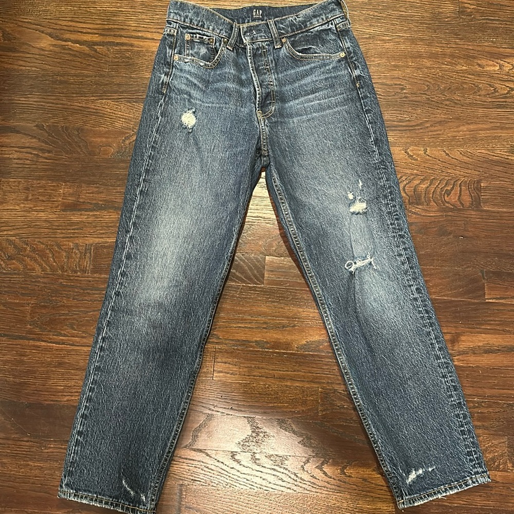 Gap high rise jeans